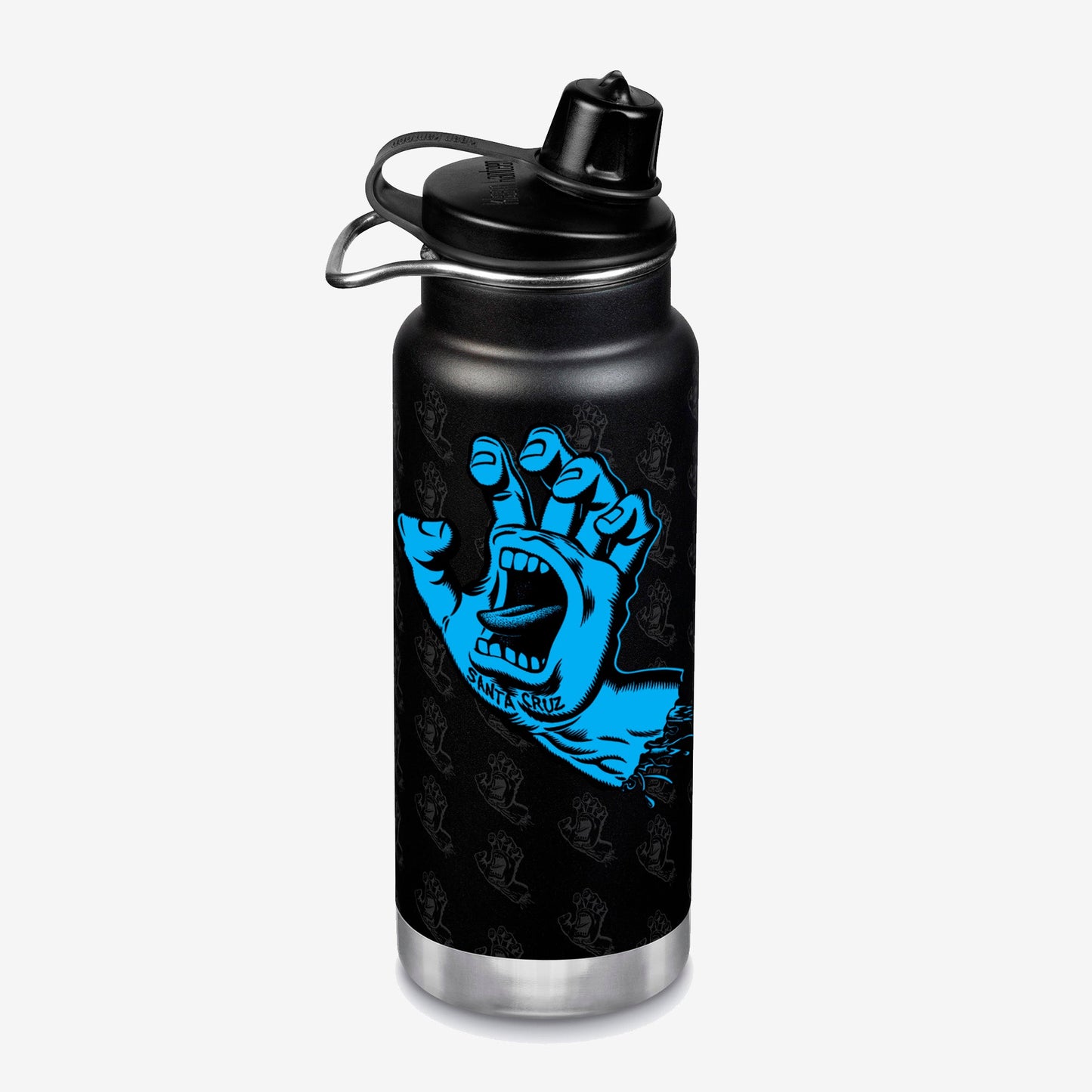 32oz-tkwide-with-chug-cap-santa-cruz-screaming-hand-b8 K32TKWCG-BK-SantaCruze_ScreamingHand.jpg
