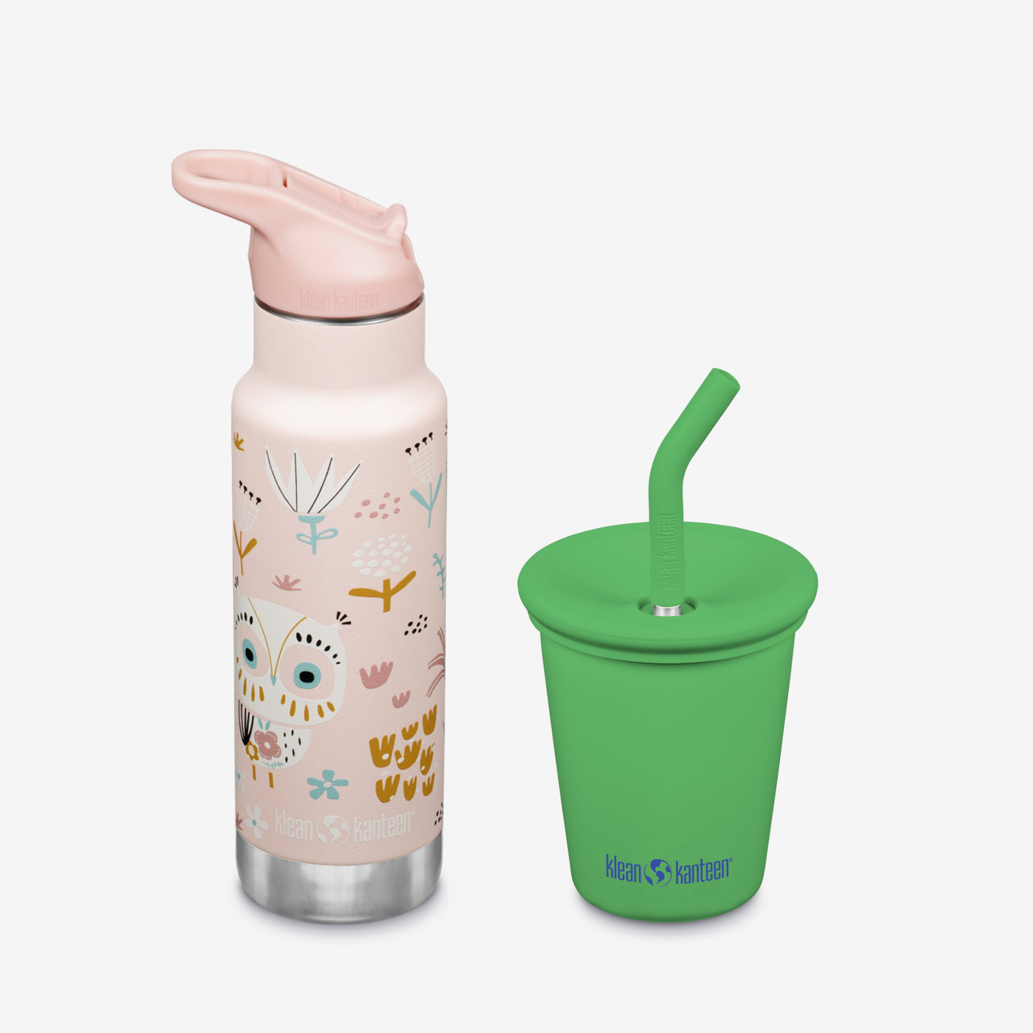 kid-s-sippy-cup-and-water-bottle-set-i1 KK-Kids-SippyCupandWaterBottleSet-VibrantGreen-Owlet.png